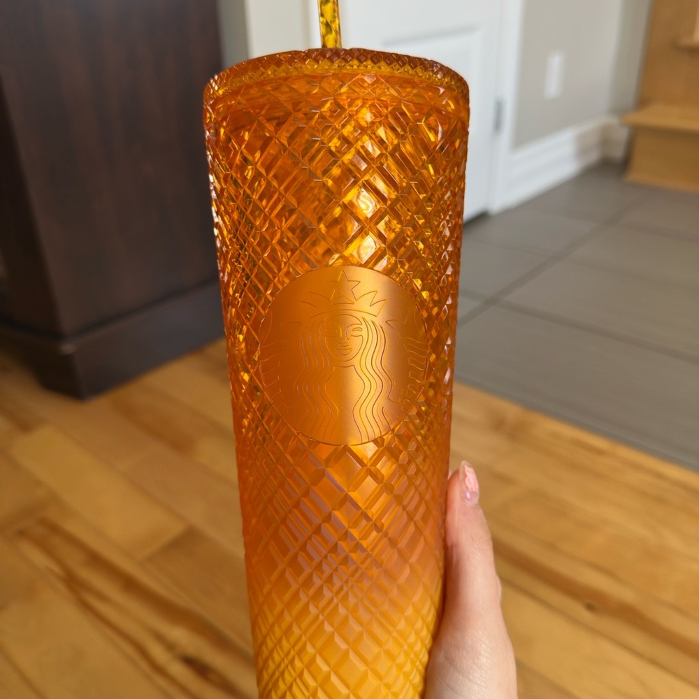 Starbucks Bright Orange Tumbler Lid